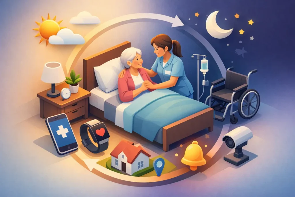 Cuándo elegir cuidado 24/7 de verdad