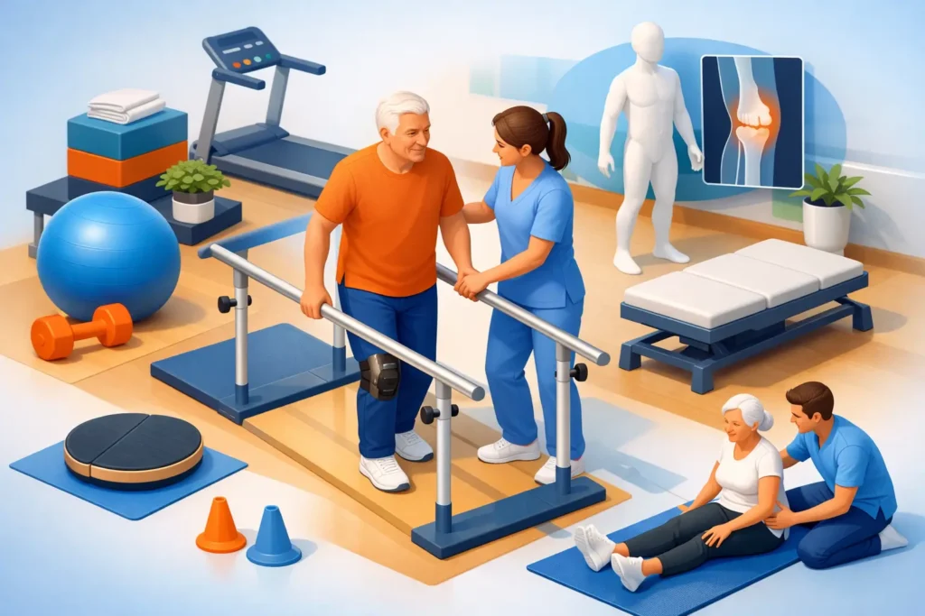 Rehabilitación postoperatoria adulto mayor