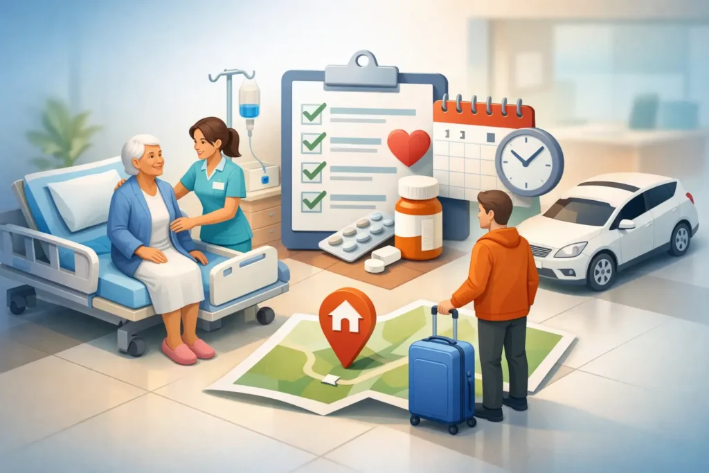 Cómo preparar alta hospitalaria geriátrica