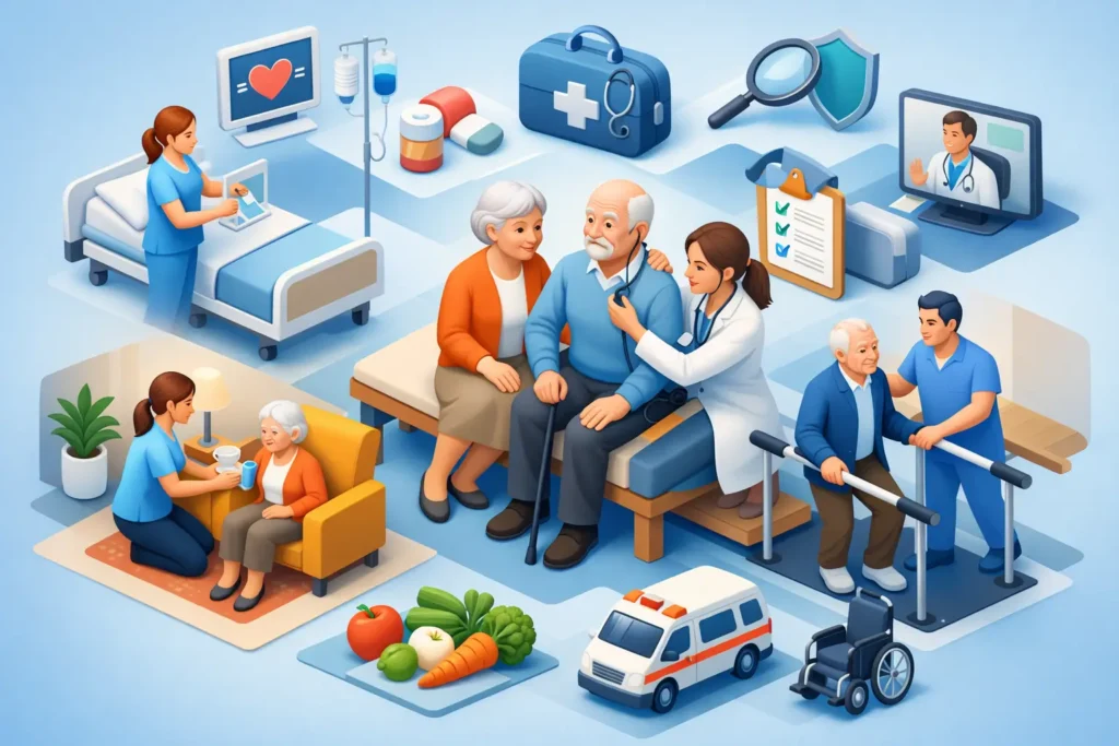 Qué incluye el cuidado geriátrico integral