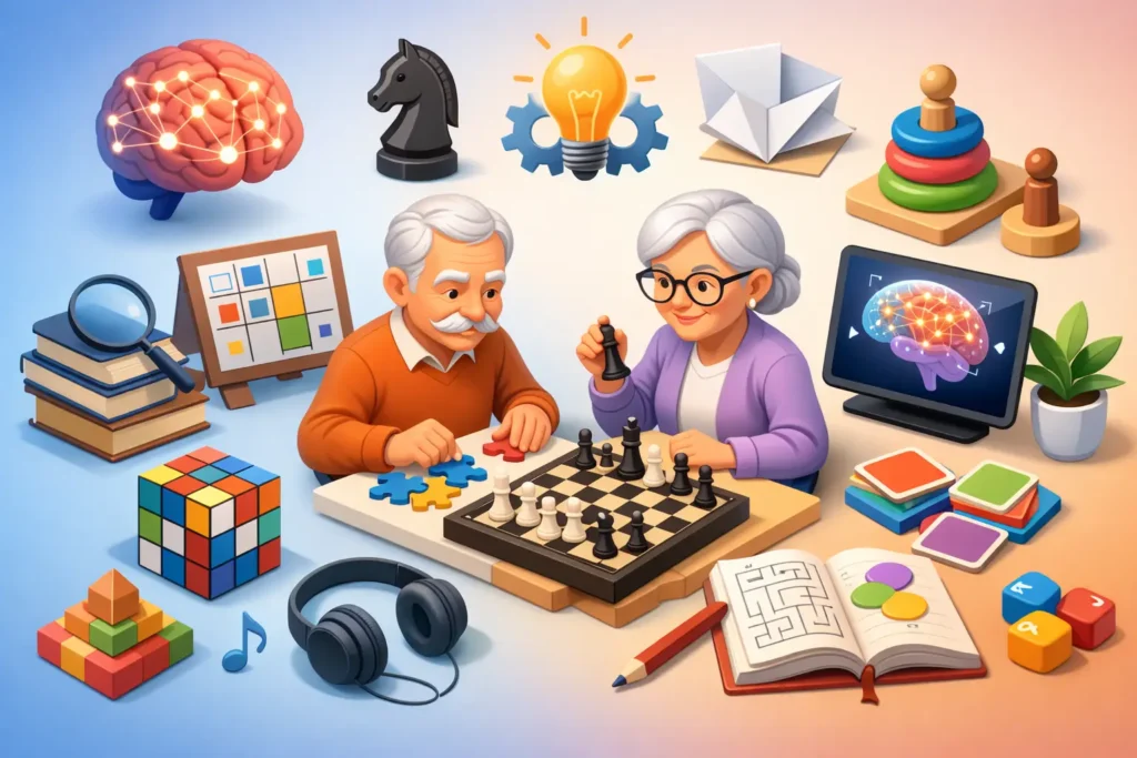 10 mejores actividades cognitivas para mayores