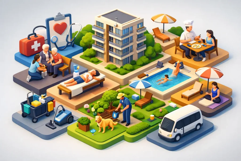 Servicios clave en residencia para vivir mejor