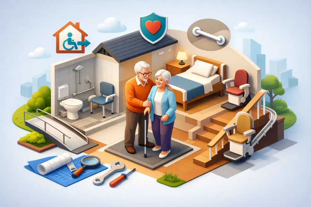 Cómo apoyar la adaptación residencial de mayores