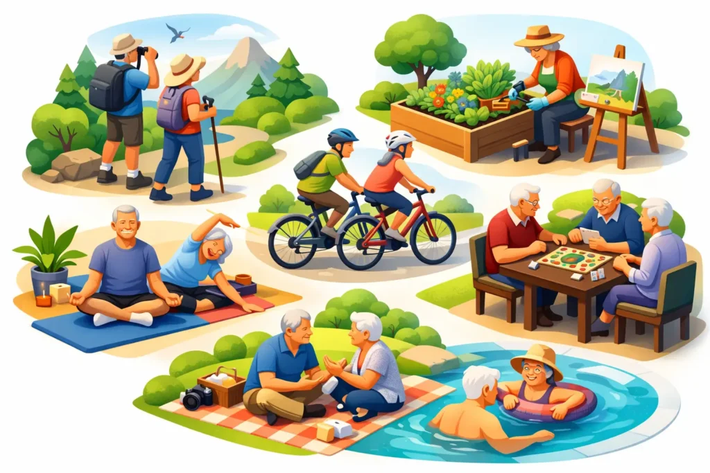 Guía de actividades diurnas para mayores