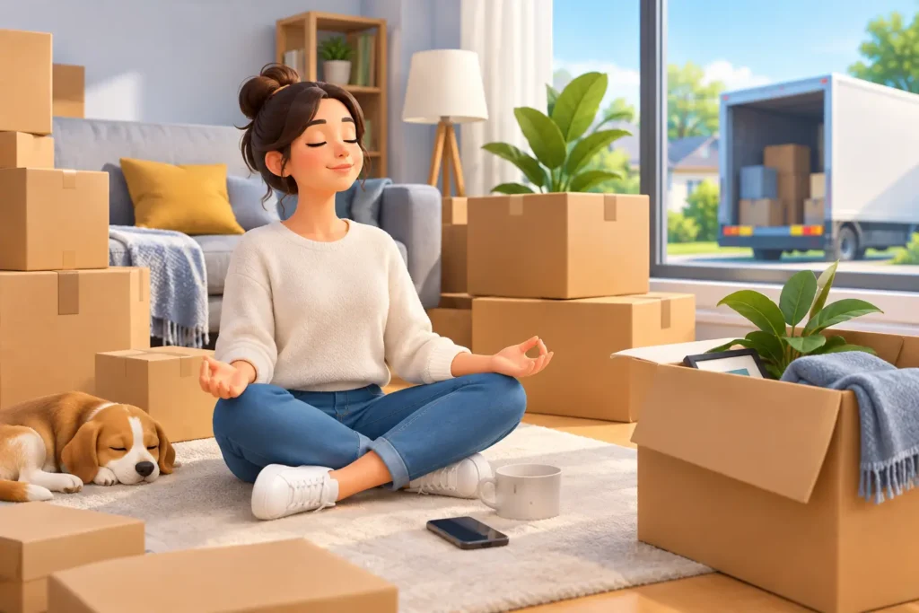 Cómo reducir ansiedad durante una mudanza residencial